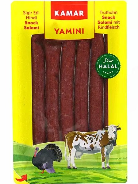 Kamar Snack Salam / Makkara 175g - Nauta leikkeleet ja makkarat - 5885 - 1