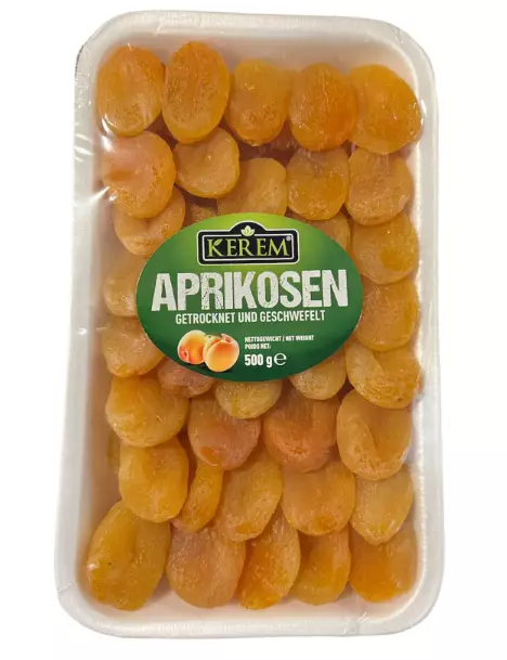 Kerem Kuru Kayisi Sari / Kuivattu Aprikoosi 500g - Kuivatut hedelmät - 15625 - 1