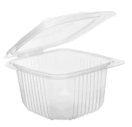 Kirkas Kertakäyttörasia kansilla 50kpl 805 - Take Away -tuotteet - 18025 - 1