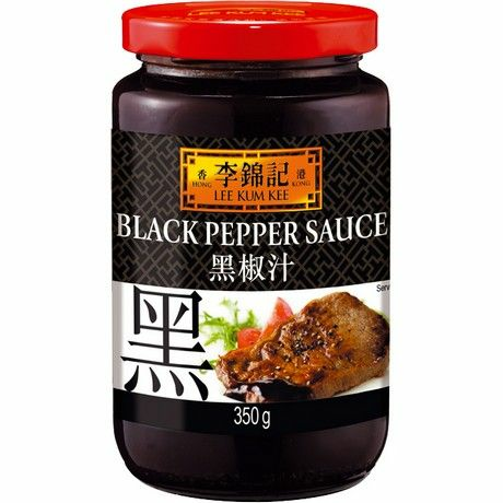 LKK Black Pepper Sauce/ Mustapippurikastike 350g CAM - Erikoiskastikkeet - 18045 - 1