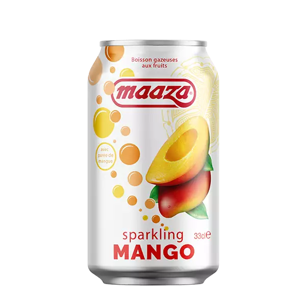 Maaza Sparkling Mango Drink Hiilihapotettu juoma 330ml - Limonadit ja virvoitusjuomat - 10115 - 1