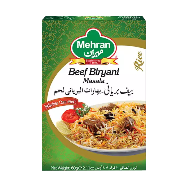 Mehran Beef Biryani Masala Mausteseos 120g - Maustesekoitukset - 11875 - 1