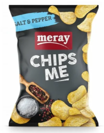 Meray ChipsMe Salt&Pepper Sipsi 110g - Sipsit - 20325 - 1