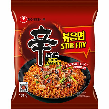 Nongshim Shin Ramyn Stir Fry Pikanuudelit 131g - Nuudelit - 13745 - 1