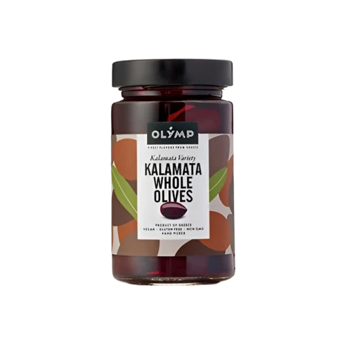 Olymp Kalamata Whole Olive / Kokonainen oliivit suolaliemessä 320g CAM - Oliivisäilykkeet - 19155 - 1