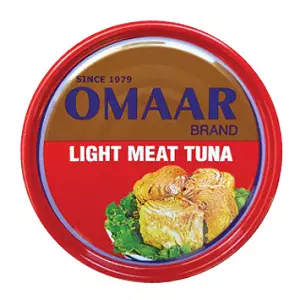 Omaar Meat Tuna with Sunflower / Tonnikala auringonk.öljyssä 160g TNK - Kala- ja äyriäissäilykkeet - 12125 - 1