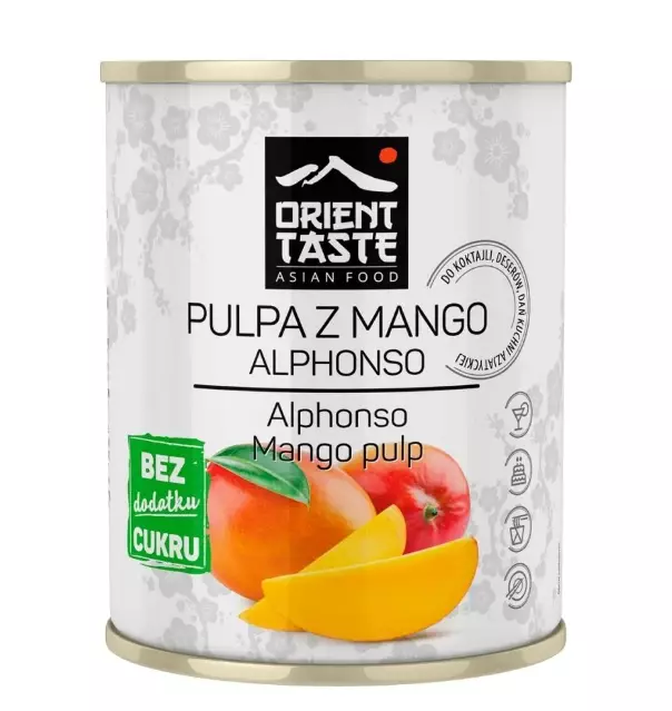 Oriental Taste Mango Pulpa/ Mango Massa makeuttamaton 450ml - Hedelmäsäilykkeet - 15855 - 1