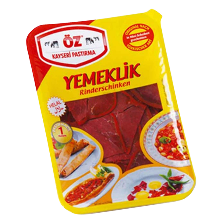 Öz Kayseri Pastirma Yemeklik Rinderschinken / Kuivattu Naudan Suikaleet 200g - Nauta leikkeleet ja makkarat - 5395 - 1
