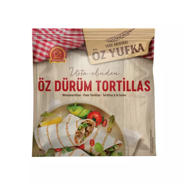 Öz Yufka Öz Durum Tortillas Tortilla 25cm 420g - Tortilla-leivät - 12715 - 1