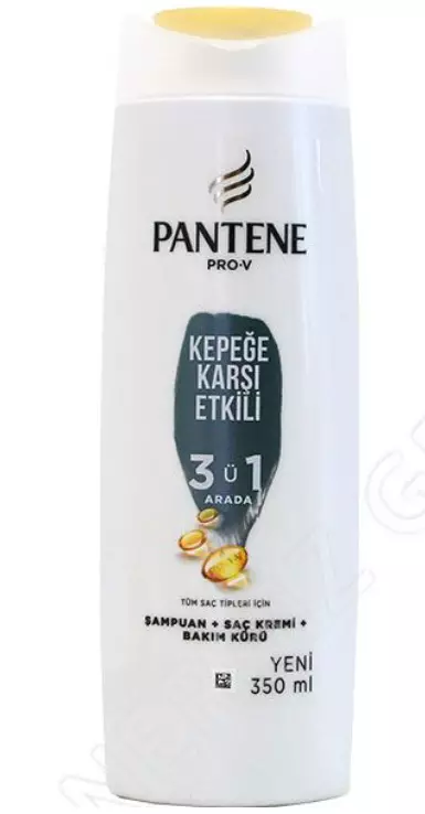 Pantene Shampoo Kepege Karsi Etkili 3in1 350ml - Shampoot - 15745 - 1