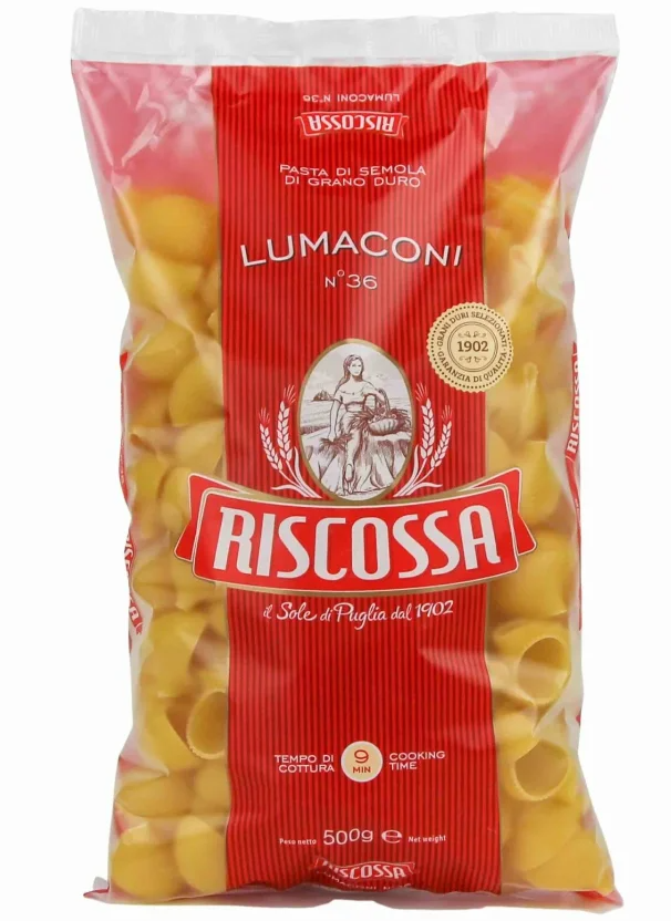 Pasta Riscossa Lumaconi 500g - Pastat - 17335 - 1