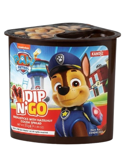 Paw Patrol Dip&Go Suklaatikku 55g - Suklaat - 20415 - 1