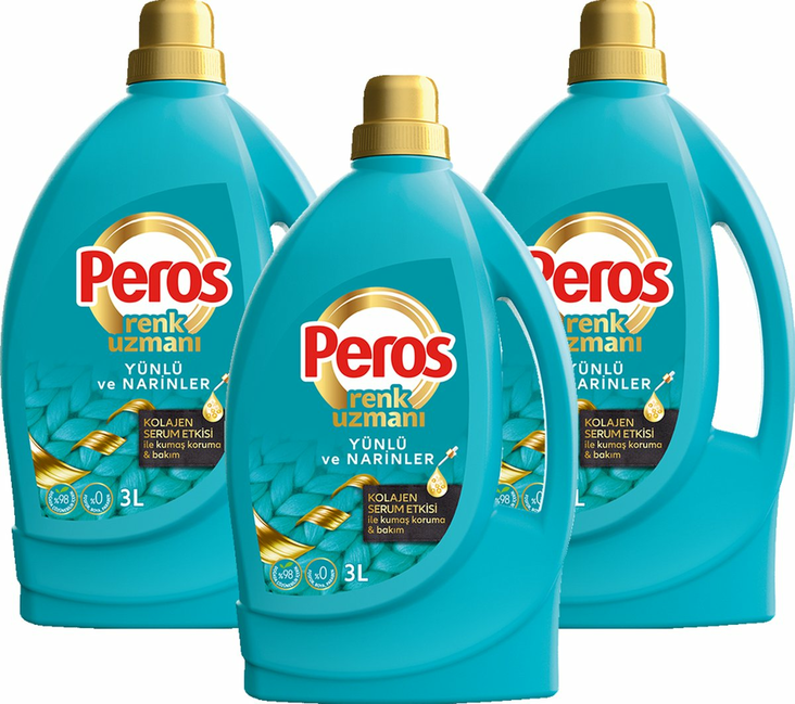 Peros Color Expert Wool& Delicates Pyykinpesuneste 3L - Pyykinpesuaineet ja -tarvikkeet - 17705 - 1