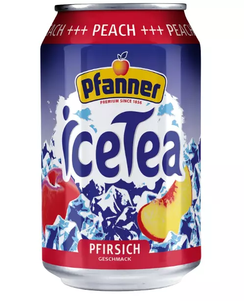 Pfanner Icetea Peach/ Persikka Jäätee 330ml - Limonadit ja virvoitusjuomat - 14555 - 1
