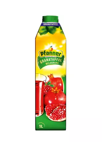 Pfanner Granaattiomenamehu 25% 1L - Mehut ja nektarit - 14705 - 1
