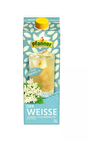 Pfanner Tea Lemon-Elderflower/ Sitruuna-pihjala tee 2L - Mehut ja nektarit - 15185 - 1