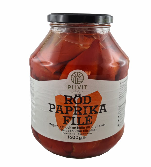 Plivit Red Paprika/ Punainen Paprikka 1700g CAM - Tomaatti- ja paprikasäilykkeet - 16635 - 1