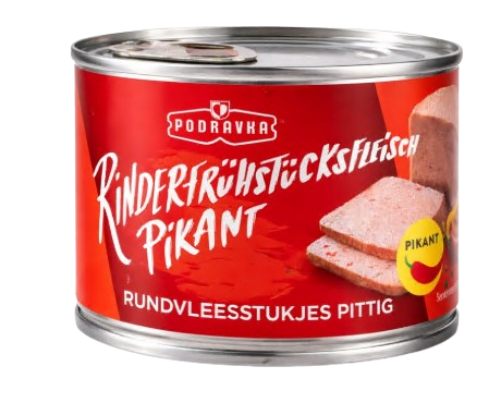 Podravka Mausteinen Naudanlihasäilyke 200g TNK - Liha- ja riistasäilykkeet - 11415 - 1