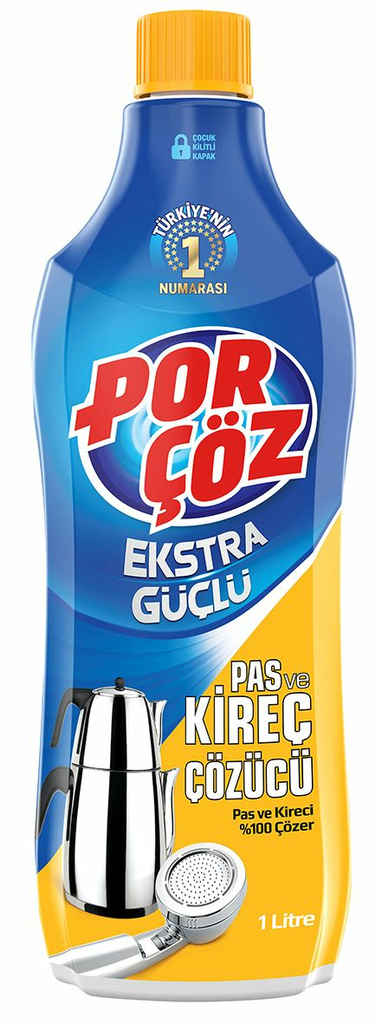 Por Cöz Pas ve Kirec Cozucu / Kalkinpoistoaine 1l - Erikoispuhdistusaineet - 6125 - 1