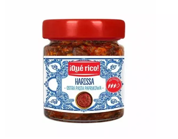 Que Rico Harissa Spicy Pepper Paste / Chilitahna 200g - Chili-kastikkeet - 15875 - 1