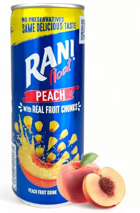 Rani Float Peach Drink/ Persikkajuoma 250ml TNK - Limonadit ja virvoitusjuomat - 4405 - 1