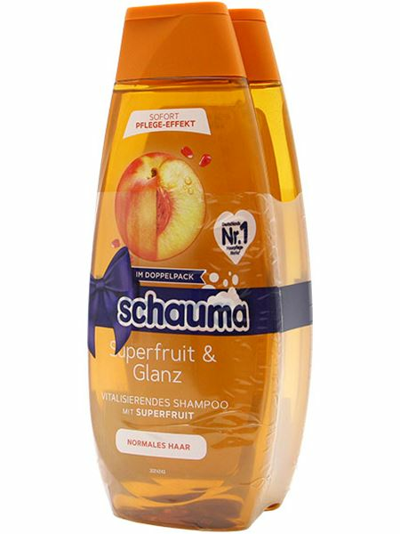 Schauma Superfruit & Glanz Shampoo 2x400ml - Shampoot - 21075 - 1