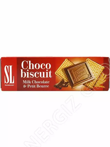 SL Choco Biscuit Keksi 125g - Täytekeksit ja vohvelit - 13675 - 1