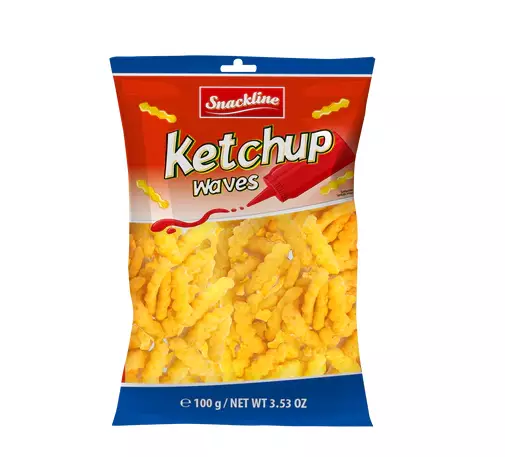 Snackline Ketchup wavesi Sipsi 100g - Sipsit - 15775 - 1