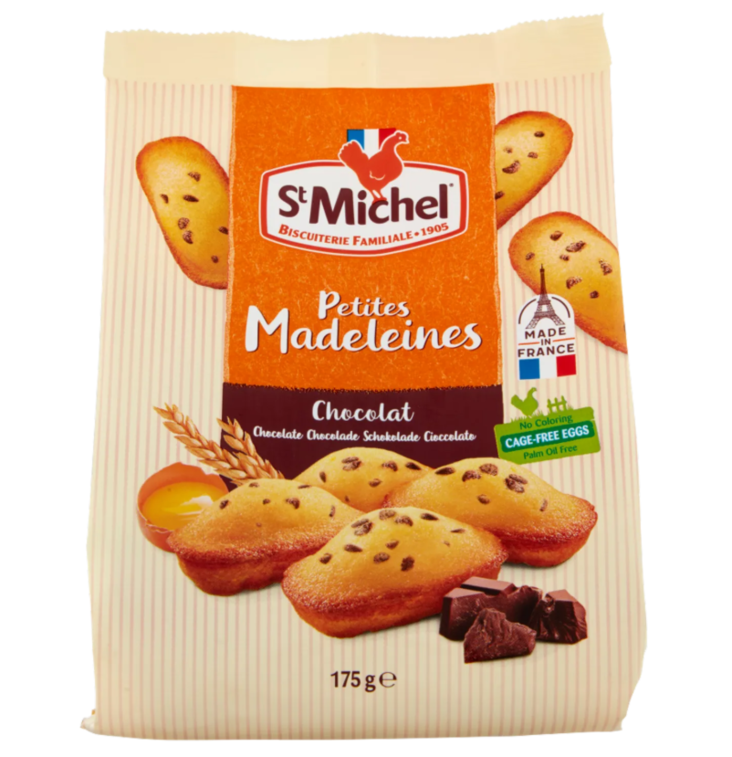 St. Michel Petites Madeleines Chocolate Muffinssi 175g - Täytekeksit ja vohvelit - 17855 - 1