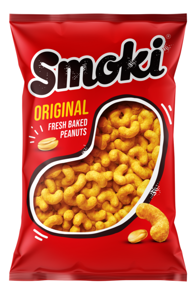 Stark Smoki Fresh Baked Peanuts/ Pähkinä sipsi 150g - Sipsit - 6395 - 1