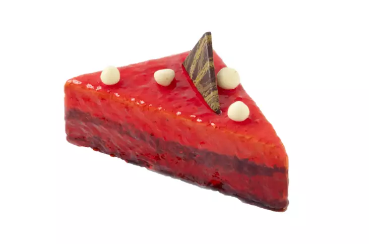 IO Strawberry Triangel Kakku 160g - Pakastemakeiset ja -jälkiruoat - 14215 - 1