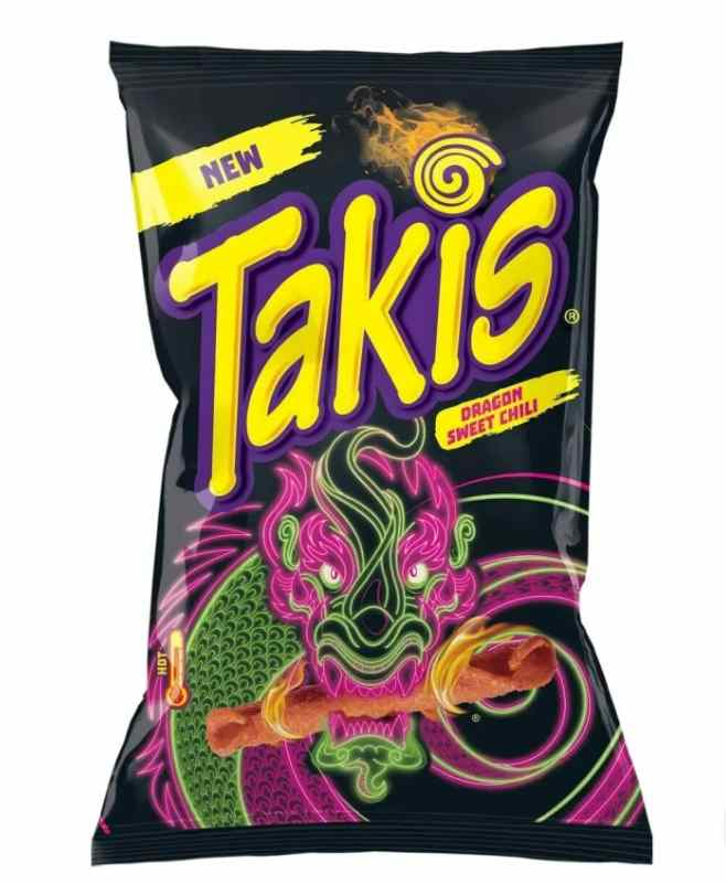 Takis Dragon Sweet Chili/ Sipsi 92,3g - Sipsit - 16305 - 1