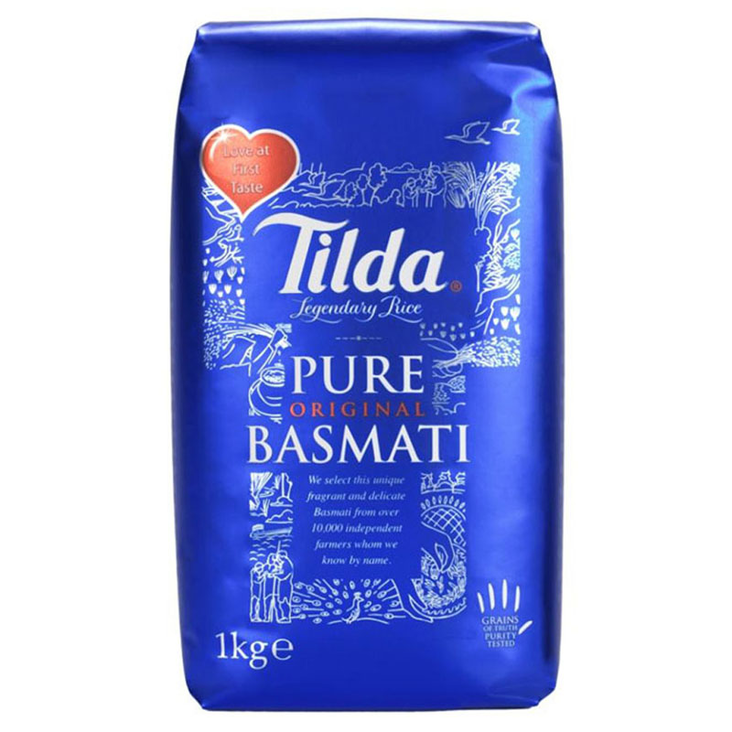 Tilda Pure Basmati Rice / Basmatiriisi 1kg - Basmatiriisit - 10885 - 1