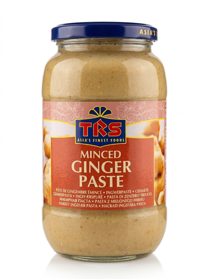 TRS Minced Ginger Paste/ Jauhettu Inkivääritahna 1kg - Erikoiskastikkeet - 19575 - 1