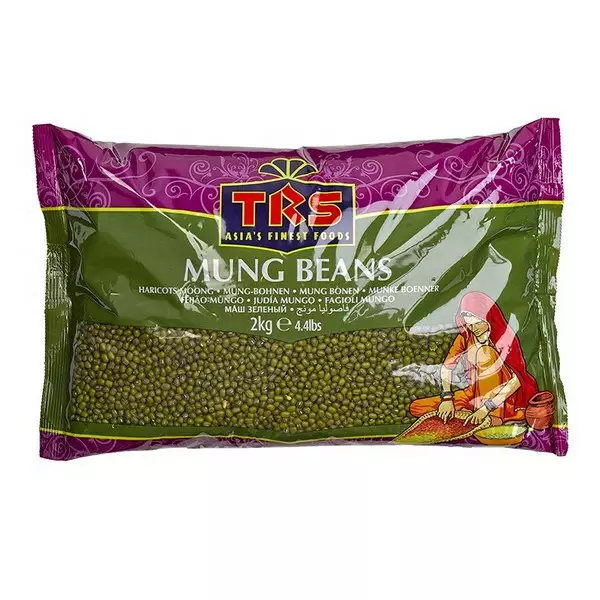 TRS Mung Beans / Mungpavut 2Kg - Kuivatut pavut - 12605 - 1
