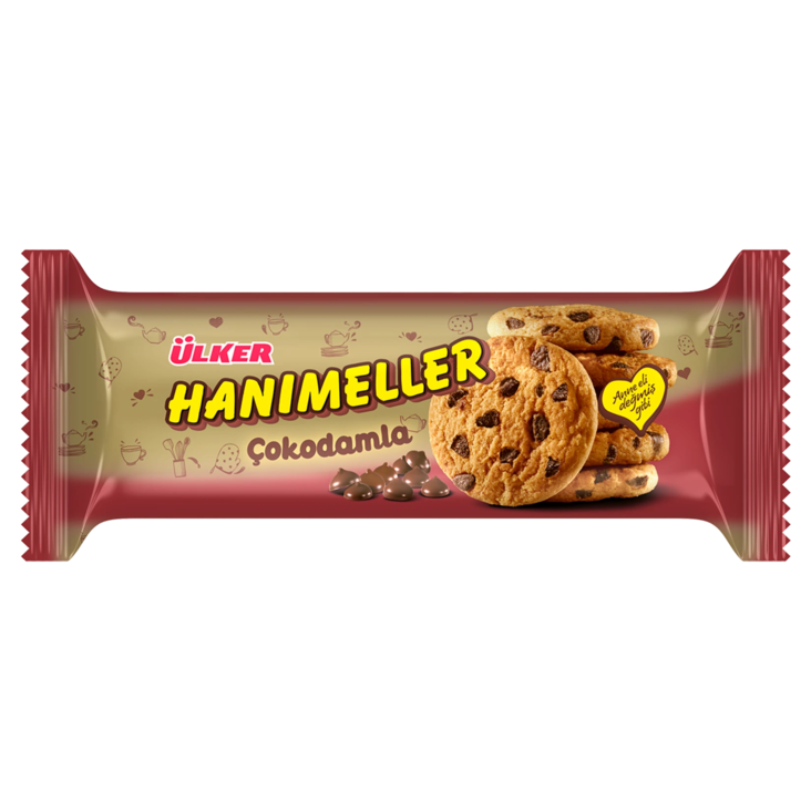 Ulker Hanimeller Cokodamla/ Suklaakeksi 82g - Täytekeksit ja vohvelit - 4935 - 1