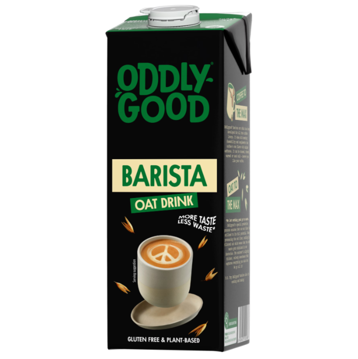 Oddlygood Barista Kaurajuoma Gluteeniton UHT 1L - Maidot - 16425 - 1