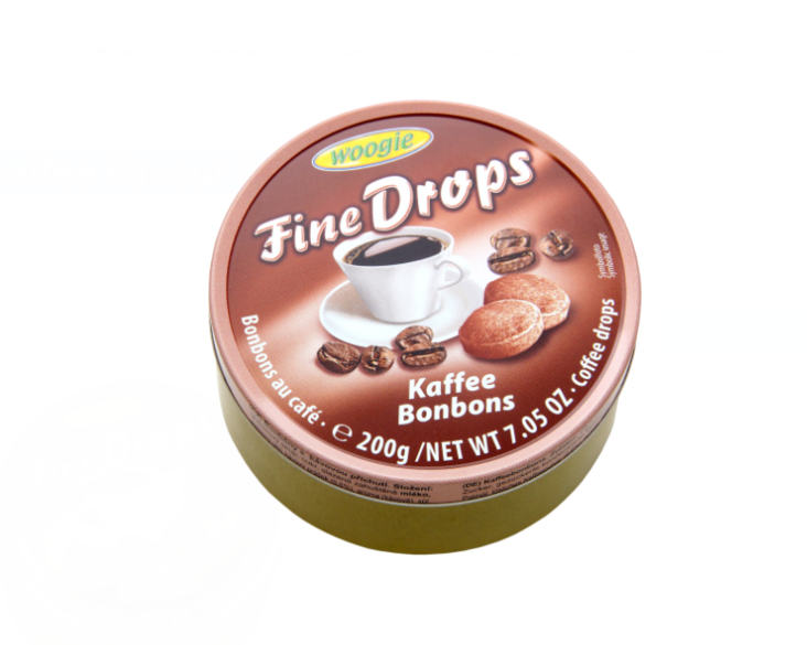 Woogie Fine Drops Kahvi Karkki 200g - Irtomakeiset - 17555 - 1