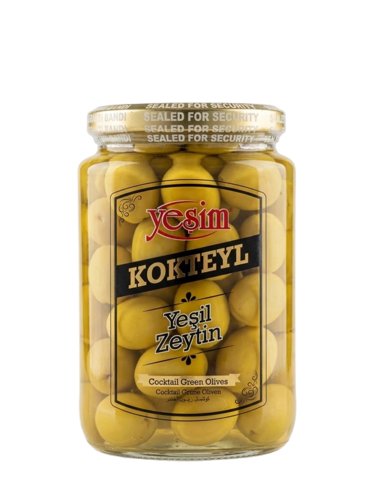 Yesim Kokteyl Yesil Zeytin / vihreä oliivi 400/750g CAM - Oliivisäilykkeet - 9765 - 1