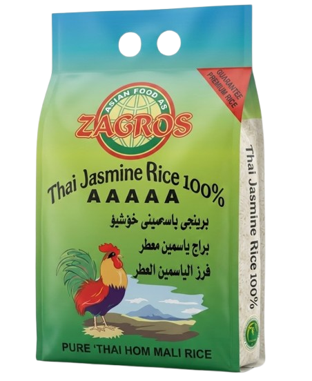 Zagros Thai Jasmine Rice 100% / Jasmiiniriisi 2kg - Jasmiiniriisi - 5325 - 1