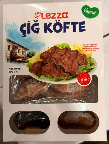 201302 Lezza Vegan Cig Köfte/ Vegan Bulgur Balls 400g - Suolaiset leivonnaiset - 19116 - 1