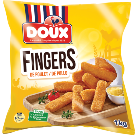 Doux Chicken Fingers / Kanatikku 1kg - Kana pakasteet - 18456 - 1