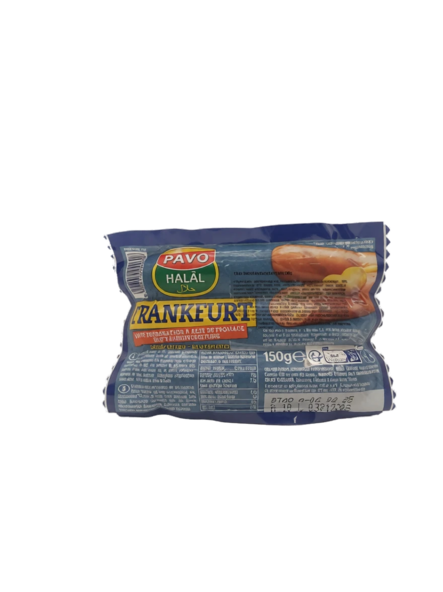 Pavo Poultry Sausage with Cheese/ Kanamakkara 150g - Kana leikkeleet ja makkarat - 18906 - 1