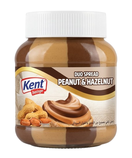 KentBor Peanut&Hazelnut/ Pähkinä-Hasselpähkinä levite 350g - Makeat levitteet ja pähkinälevitteet - 21176 - 1