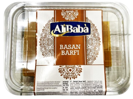 Alibaba Sweet Besan Barfi/ Intialaisten Maitomakeinen 400g - Täytekeksit ja vohvelit - 20446 - 1
