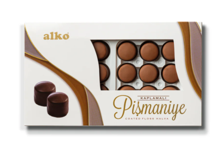 Alko Kaplamali Pismaniye/ Suklaa Pistaasi makuinen 300g - Turkish Delight & Halvat - 19396 - 1
