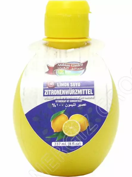 Arabian Garden Limon Suyu Sitruunamehu 237ml PET - Salaattikastikkeet - 13816 - 1