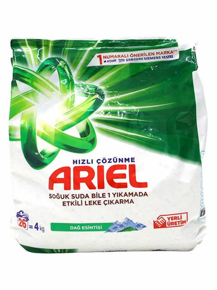 Ariel Laundry Detergent/ Pyykinpesujauhe 4kg - Pyykinpesuaineet ja -tarvikkeet - 19466 - 1