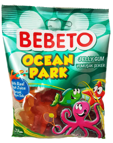 Bebeto Ocean Park Karkkipussi 80g - Irtomakeiset - 796 - 2