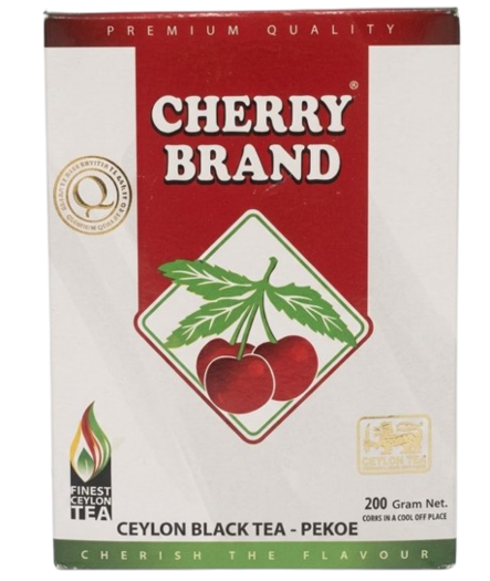 Cherry Brand Ceylon Black Tea Lose / Musta Tee irto 200g - Musta tee - 11556 - 1
